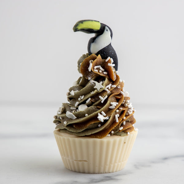 Toucan Cupcake