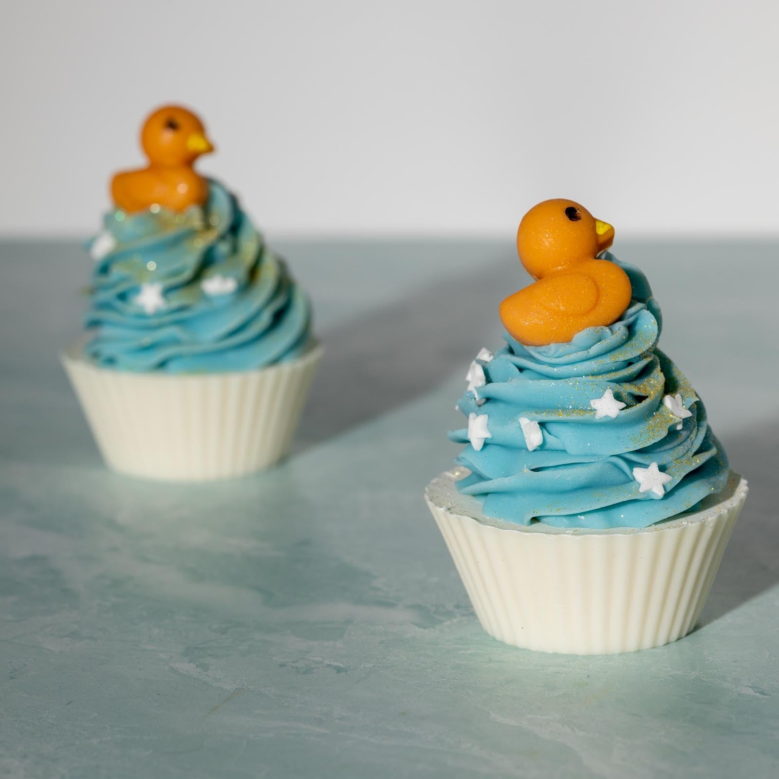 cupcake ducks in the pond